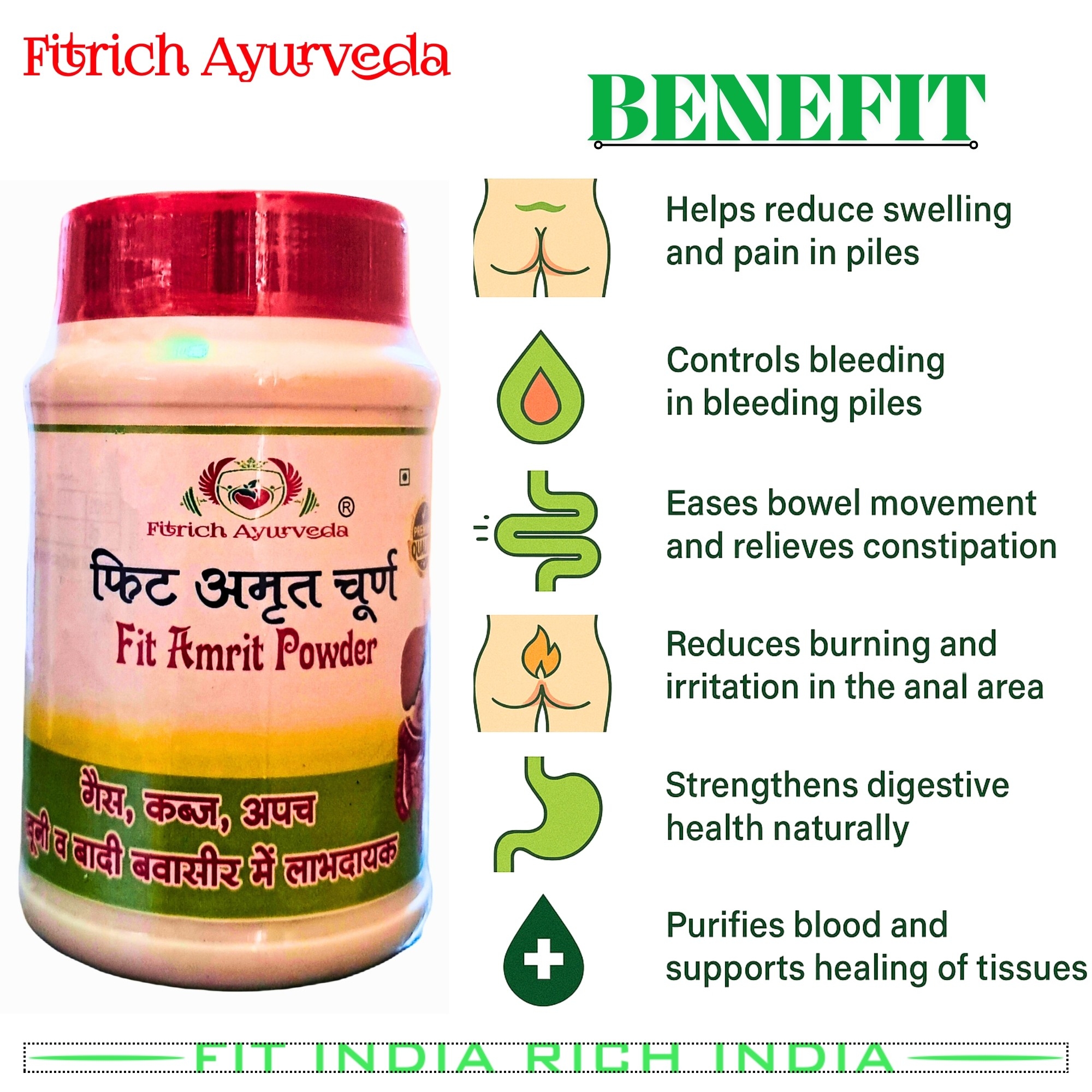 Fitrich Ayurveda FIT Amrit Churn